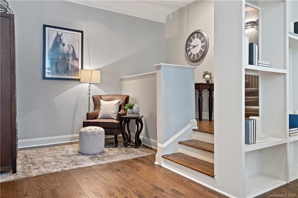 5321 Colony Road Charlotte, NC 28226 - Photo 16 of 29 a view of a hallway with seating area
