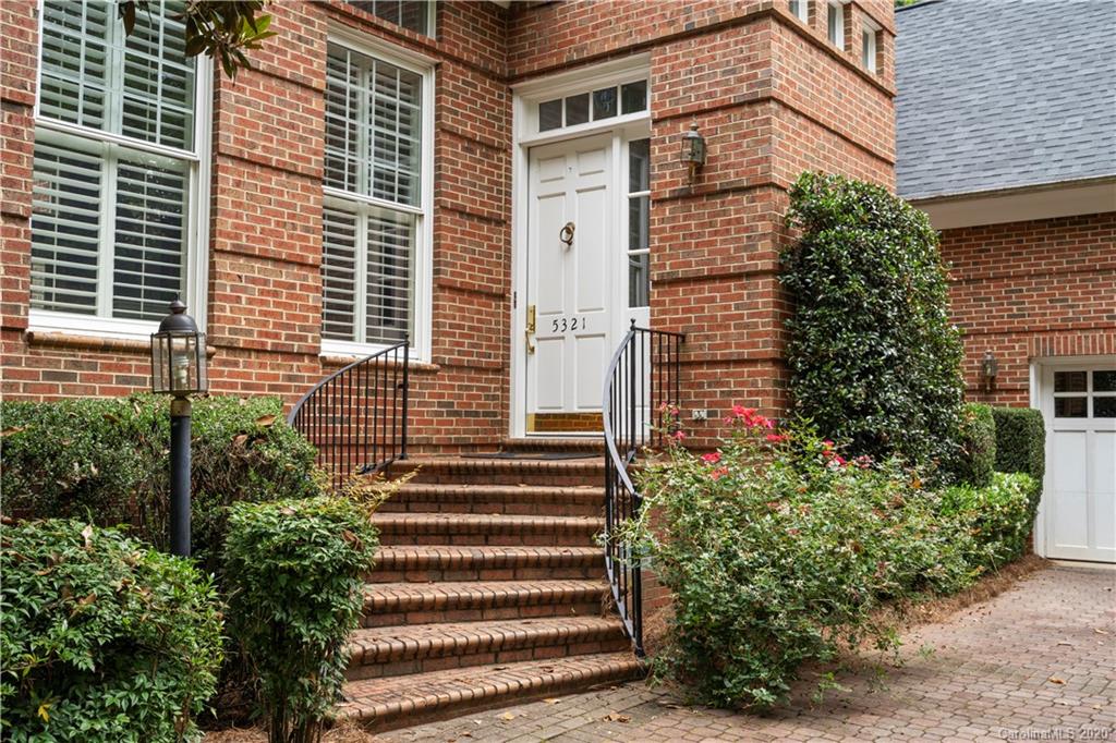 5321 Colony Road Charlotte, NC 28226 - Photo 3 of 29 a front view of a house with plants