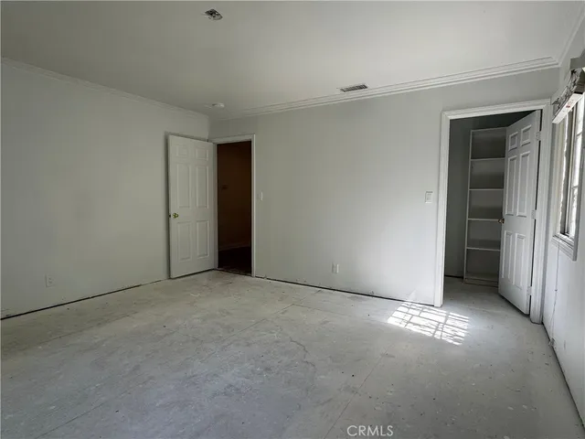 a view of empty room