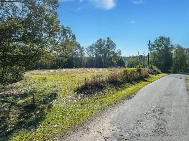a view of a lake with a mountain