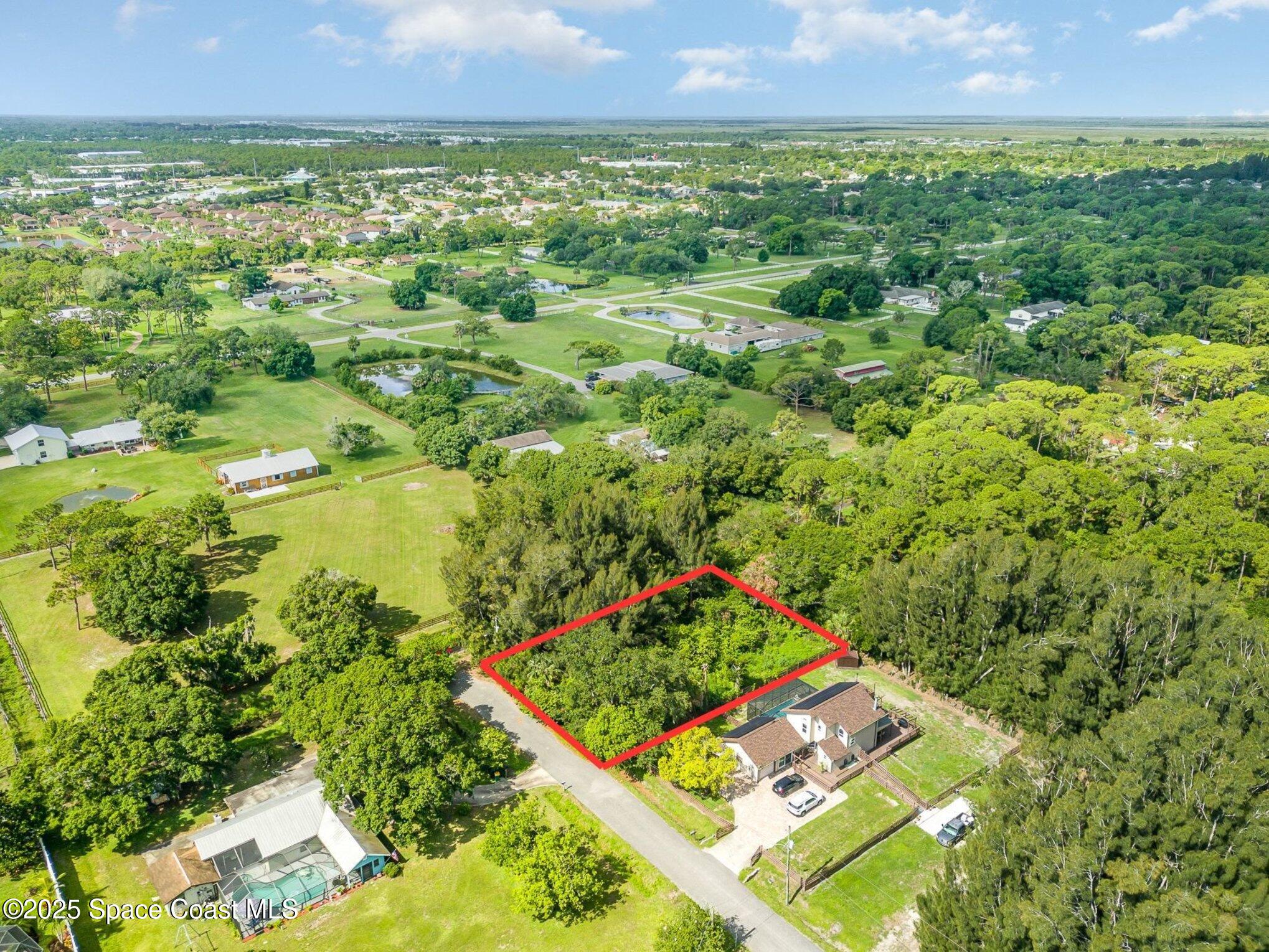 1545 Anson Road Melbourne, FL 32934 - Photo 5 of 19 a view of a lush green field