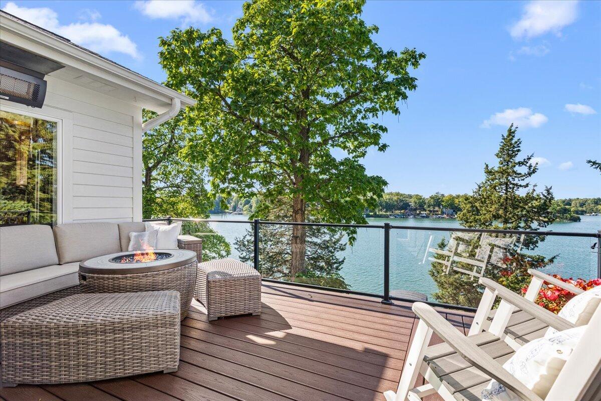 4763 Fontana Beach Road Polk, WI 53086 - Photo 11 of 61 Comfy sofa + Rockers + those views ... You won't want to leave your seat.