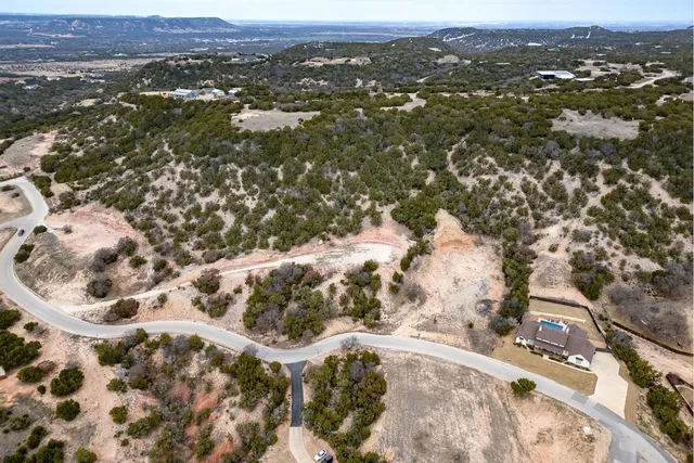 a view of city and mountain
