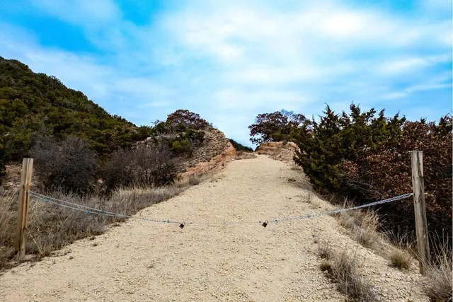 a view of city and mountain