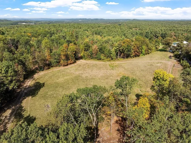a view of an outdoor space and mountain view