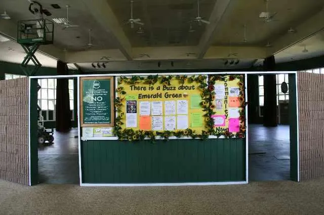 a view of a living room and a garage