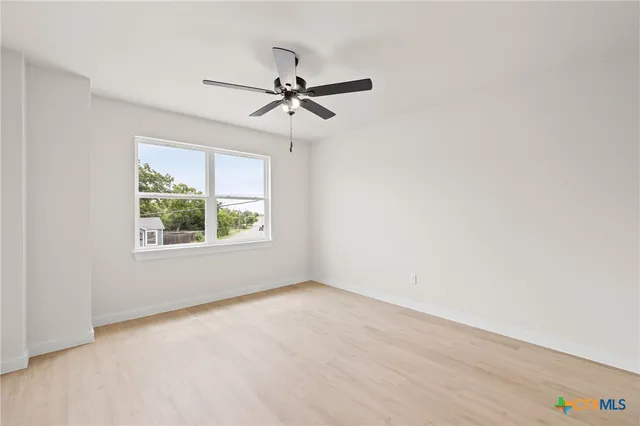 wooden floor in an empty room