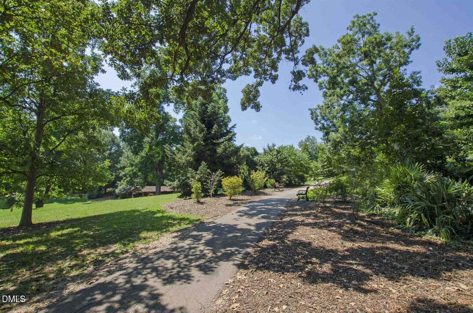 1120 Parkridge Lane, Unit 102 Raleigh, NC 27605 - Photo 49 of 50 a big yard with flowing stream of water in middle