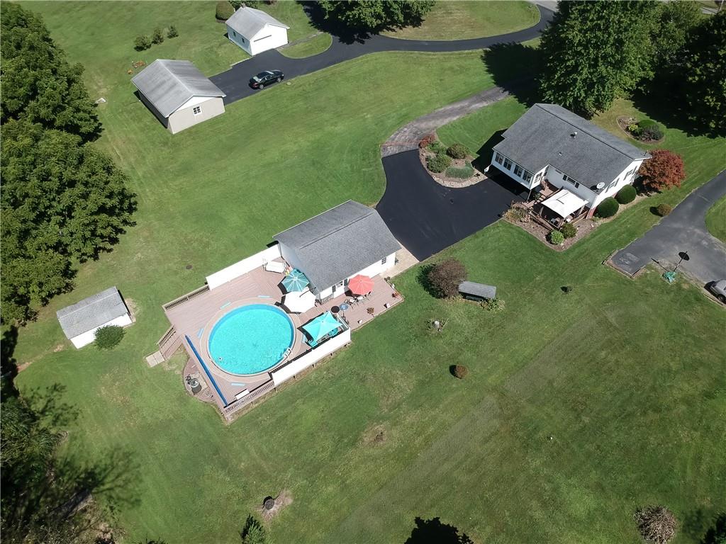 2702 Old Pittsburgh Road New Castle, PA 16101 - Photo 3 of 20 an aerial view of a house