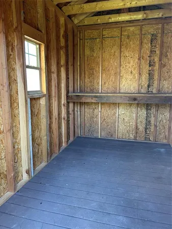 a view of a dry room