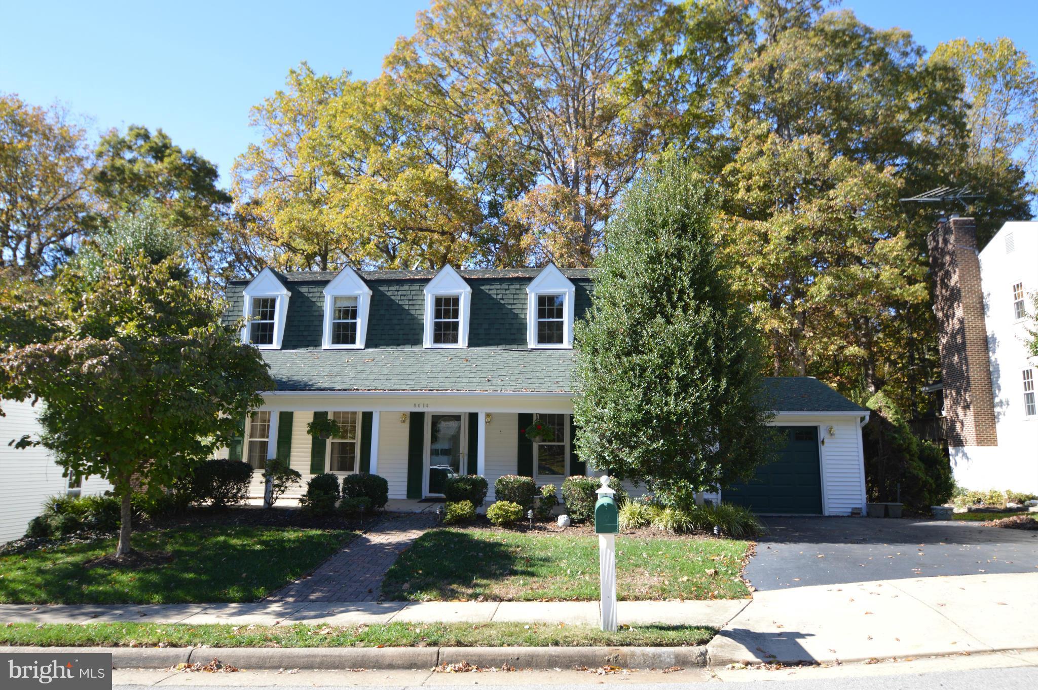 8014 Diving Cliff Lane Springfield, VA 22153 - Photo 1 of 19 Exterior (General)