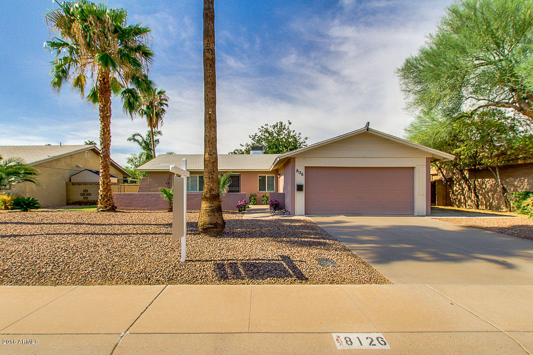 8126 East Valley View Road Scottsdale, AZ 85250 - Photo 1 of 23 Front of House