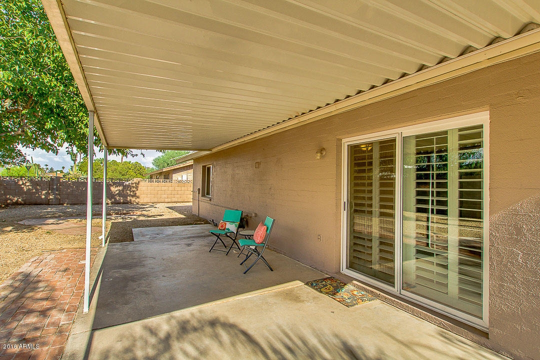 8126 East Valley View Road Scottsdale, AZ 85250 - Photo 20 of 23 Large Patio