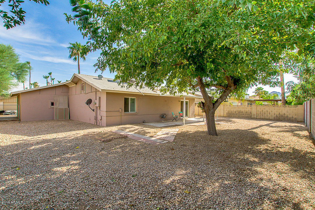 8126 East Valley View Road Scottsdale, AZ 85250 - Photo 22 of 23 Large Backyard