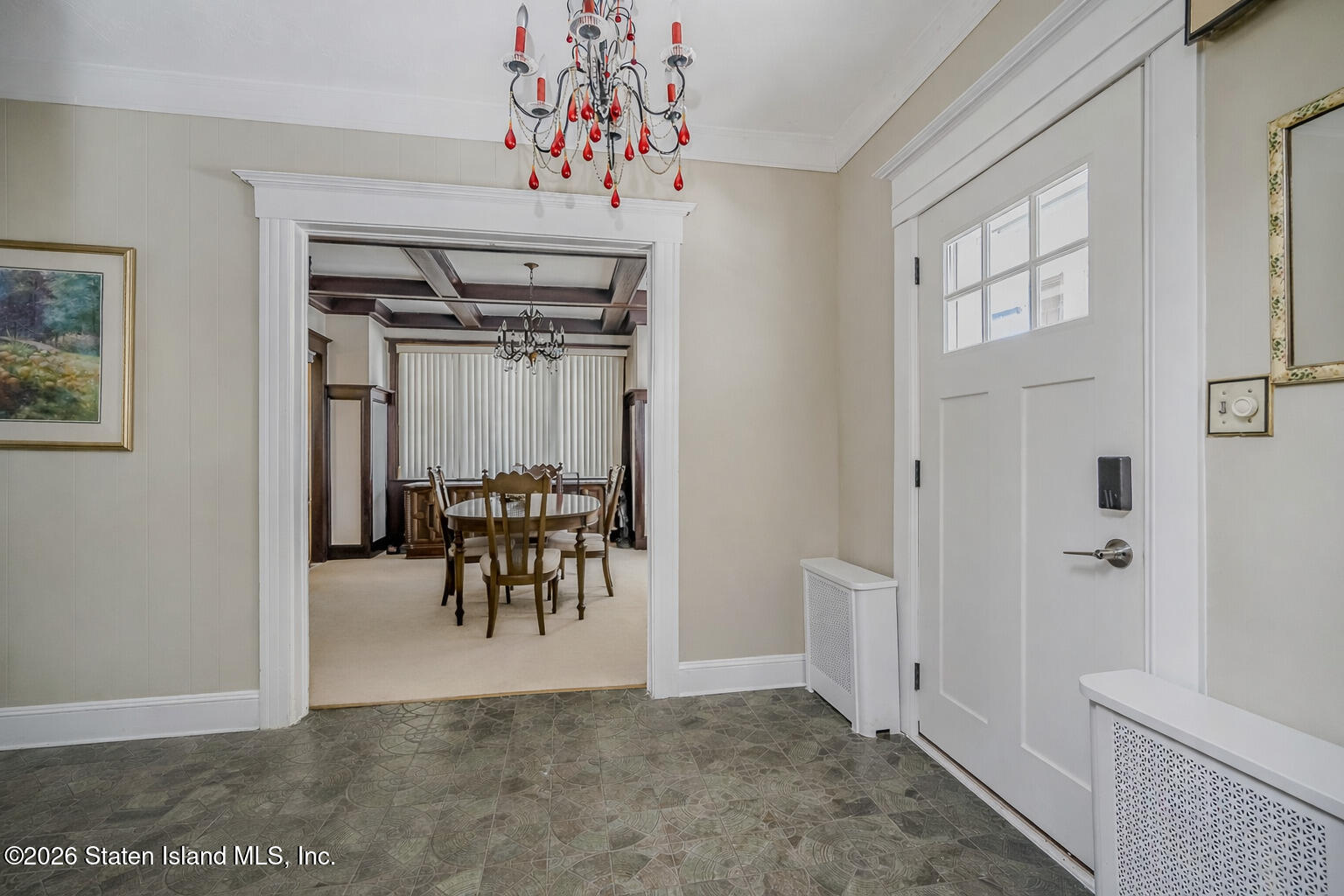 3 3rd Street Staten Island, NY 10306 - Photo 15 of 35 a view of a dining room with furniture and a chandelier