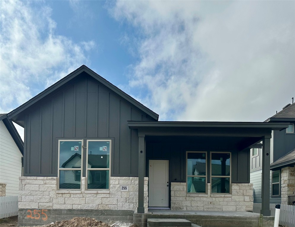 a house with a outdoor space