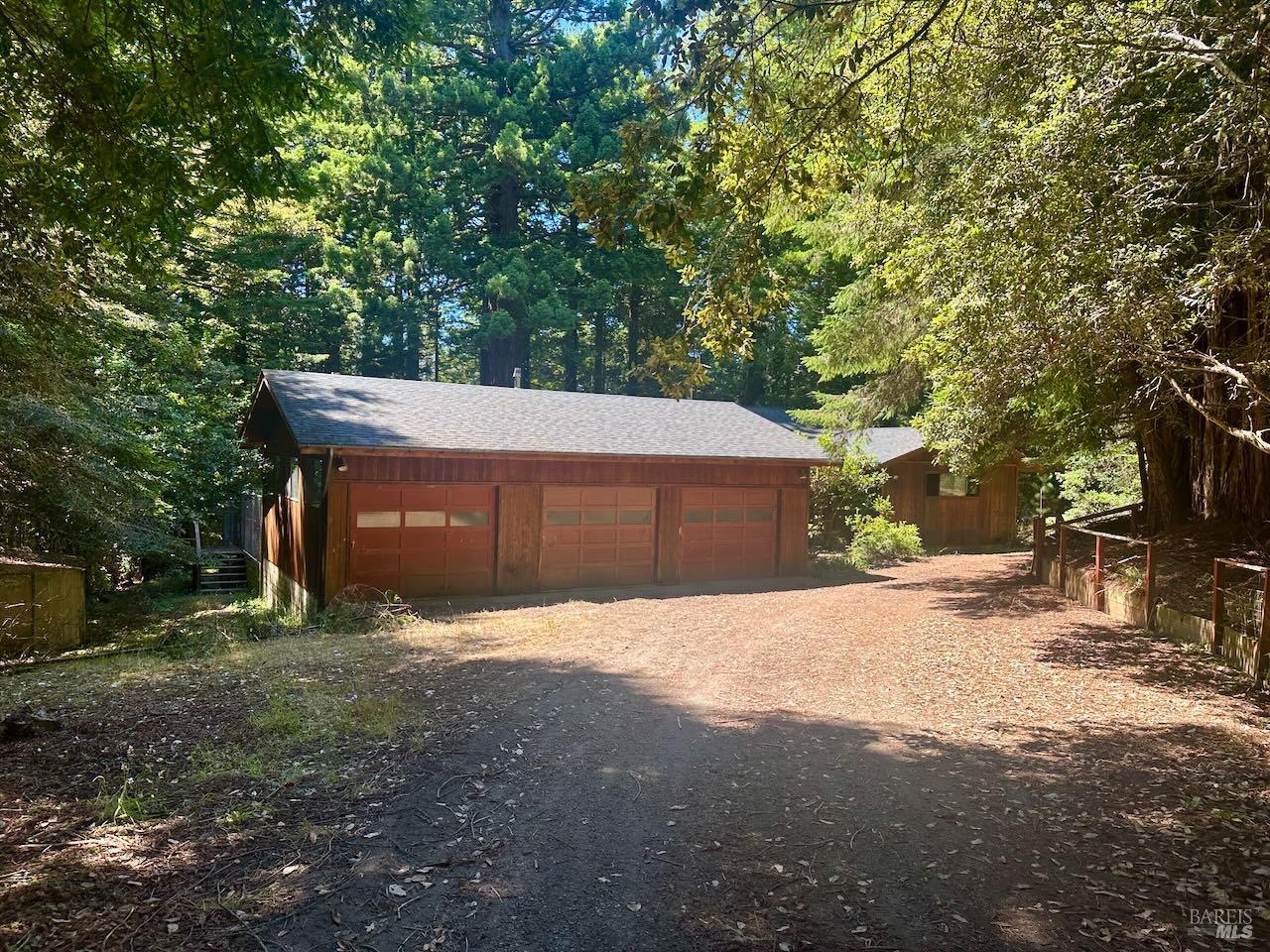 33182 Frog Pond Road Little River, CA 95456 - Photo 13 of 14 a front view of a house with a yard