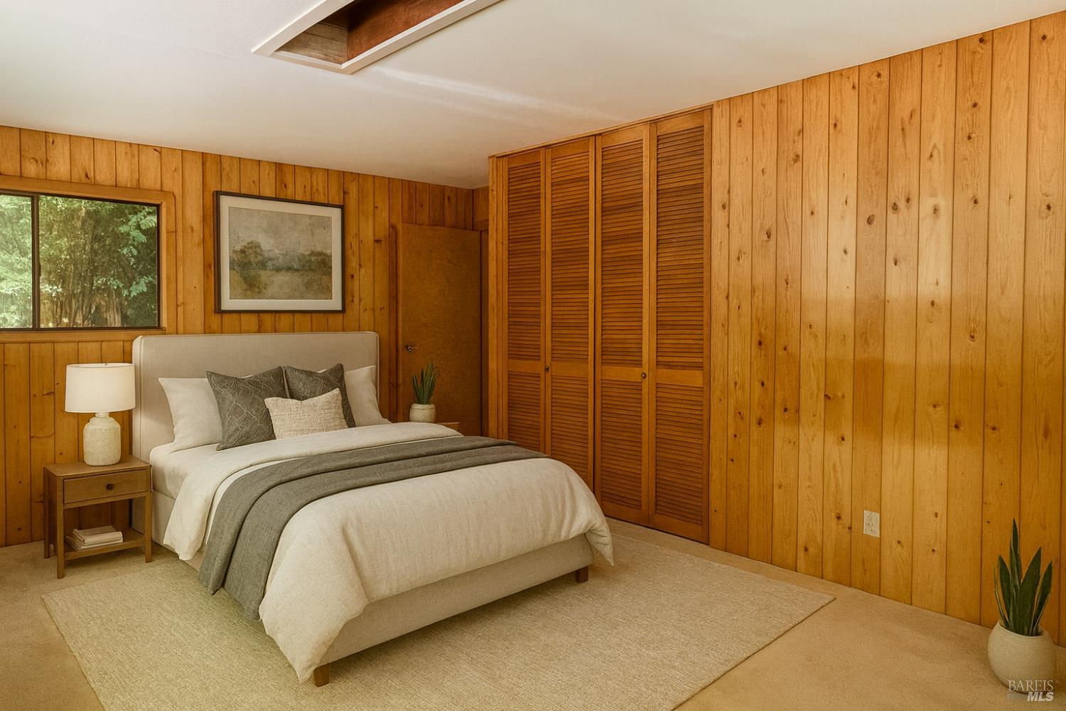 33182 Frog Pond Road Little River, CA 95456 - Photo 6 of 14 a bedroom with a bed and a window