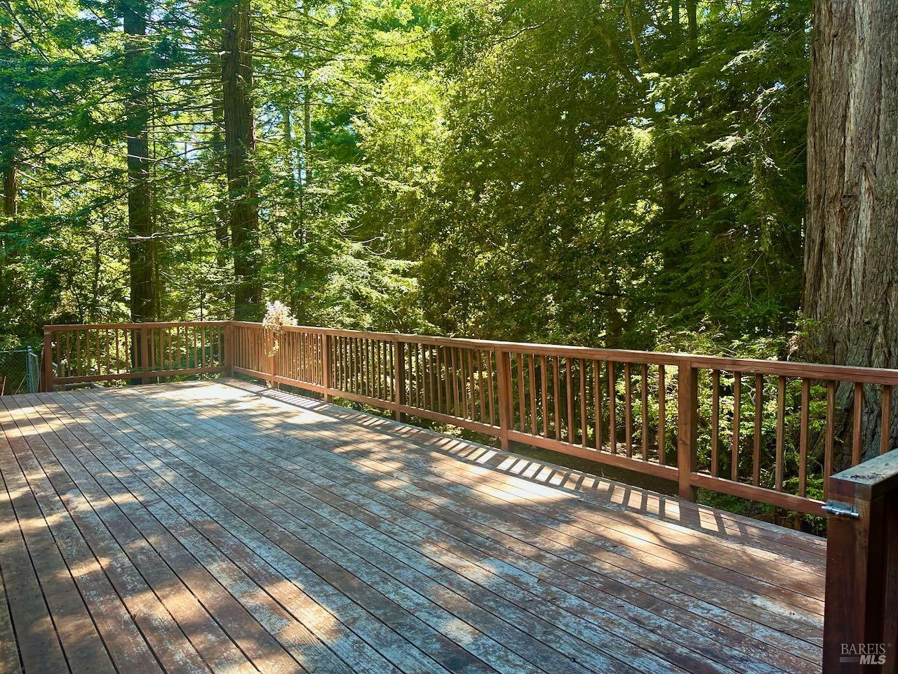 33182 Frog Pond Road Little River, CA 95456 - Photo 9 of 14 a view of balcony with wooden floor