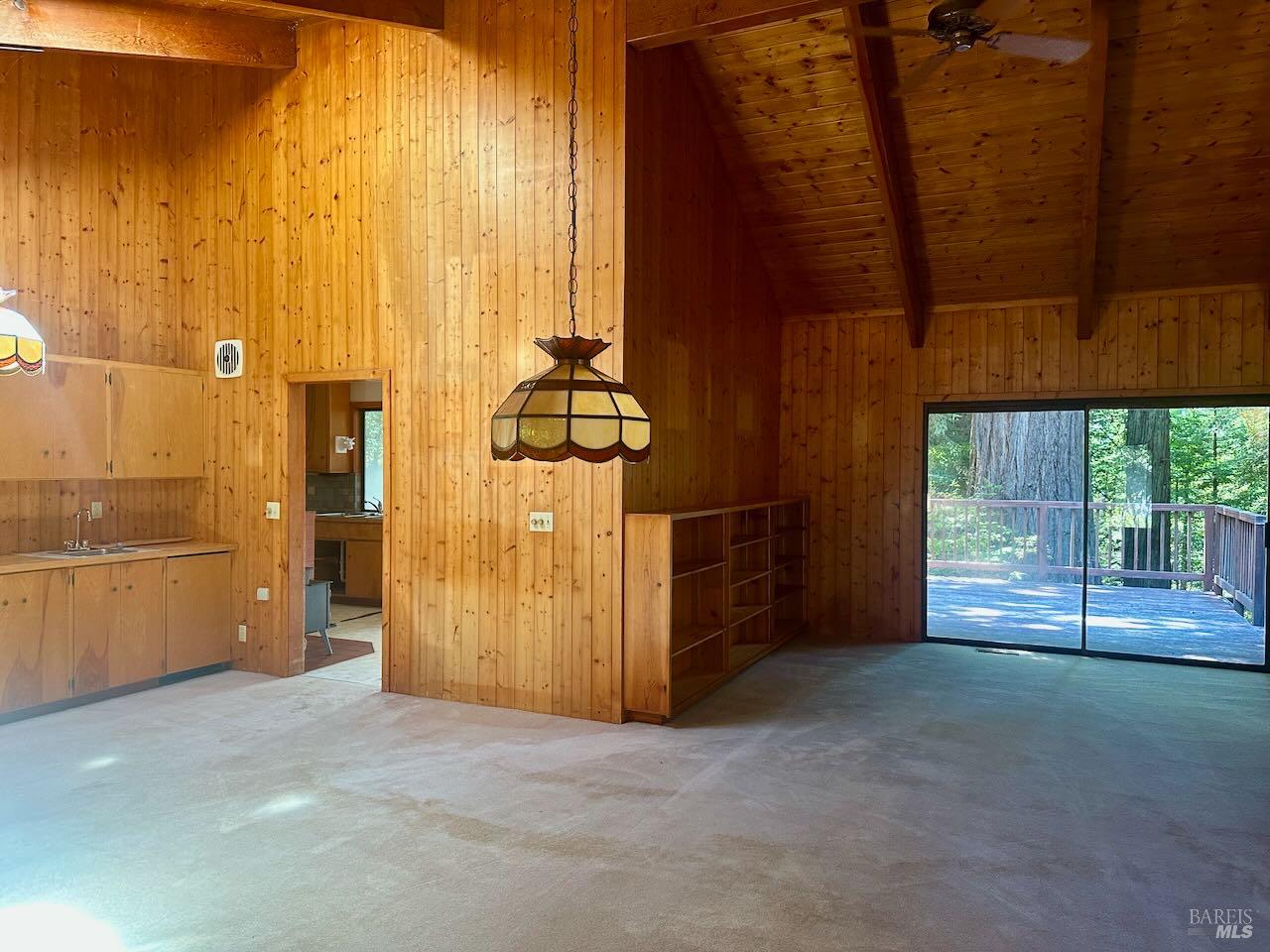 33182 Frog Pond Road Little River, CA 95456 - Photo 10 of 14 a view of an empty room with a window