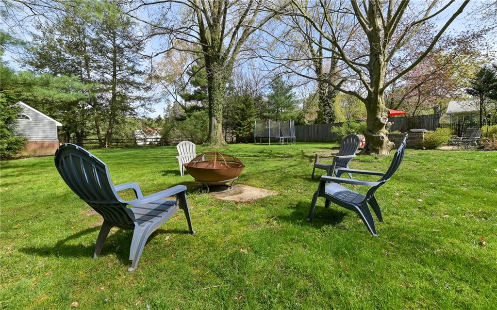 511 Chestnut Road Sewickley, PA 15143 - Photo 22 of 25 a view of a backyard with furniture