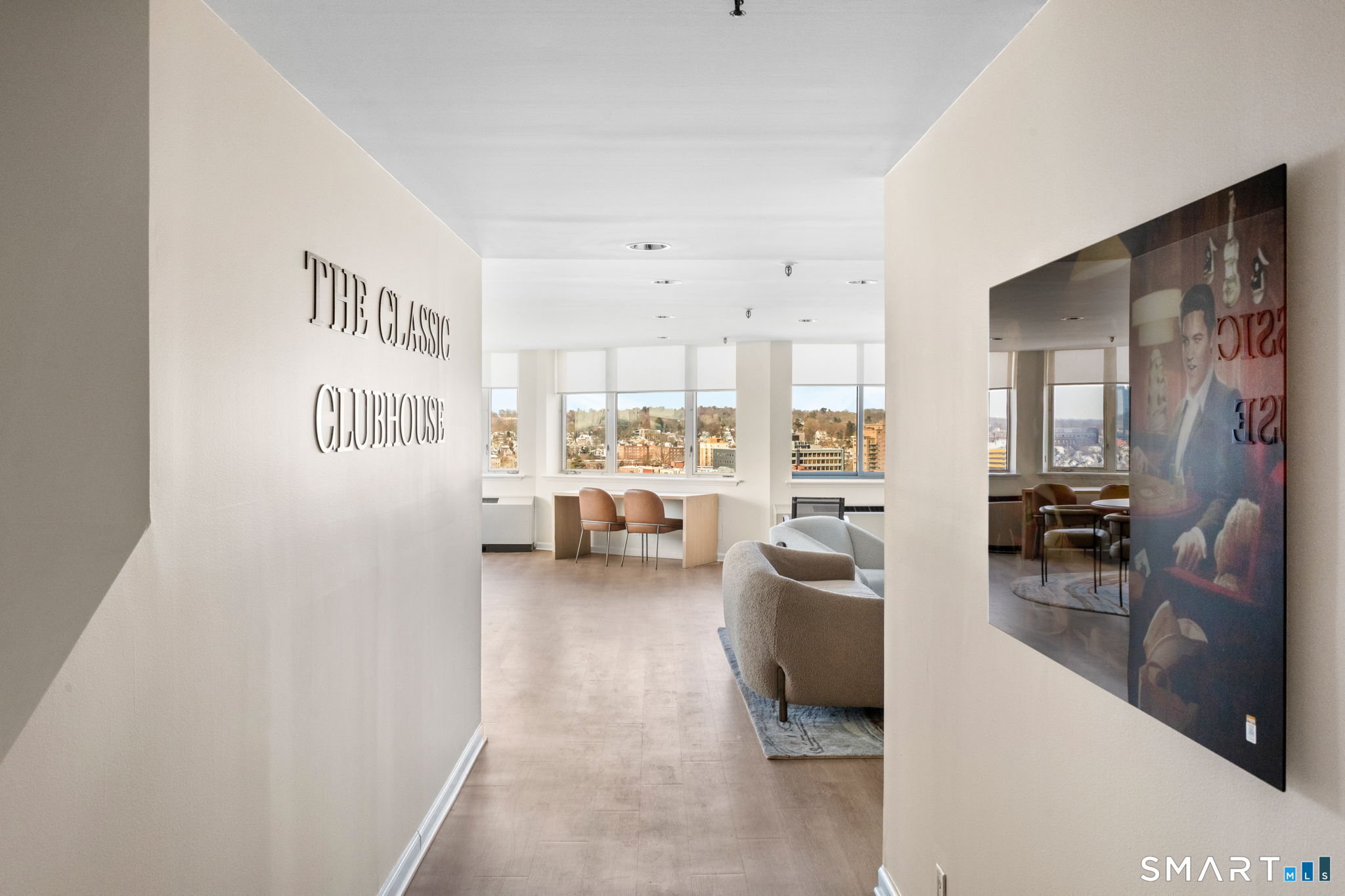 25 Forest Street, Unit 7D Stamford, CT 06901 - Photo 22 of 33 a view of a livingroom with furniture and a living room