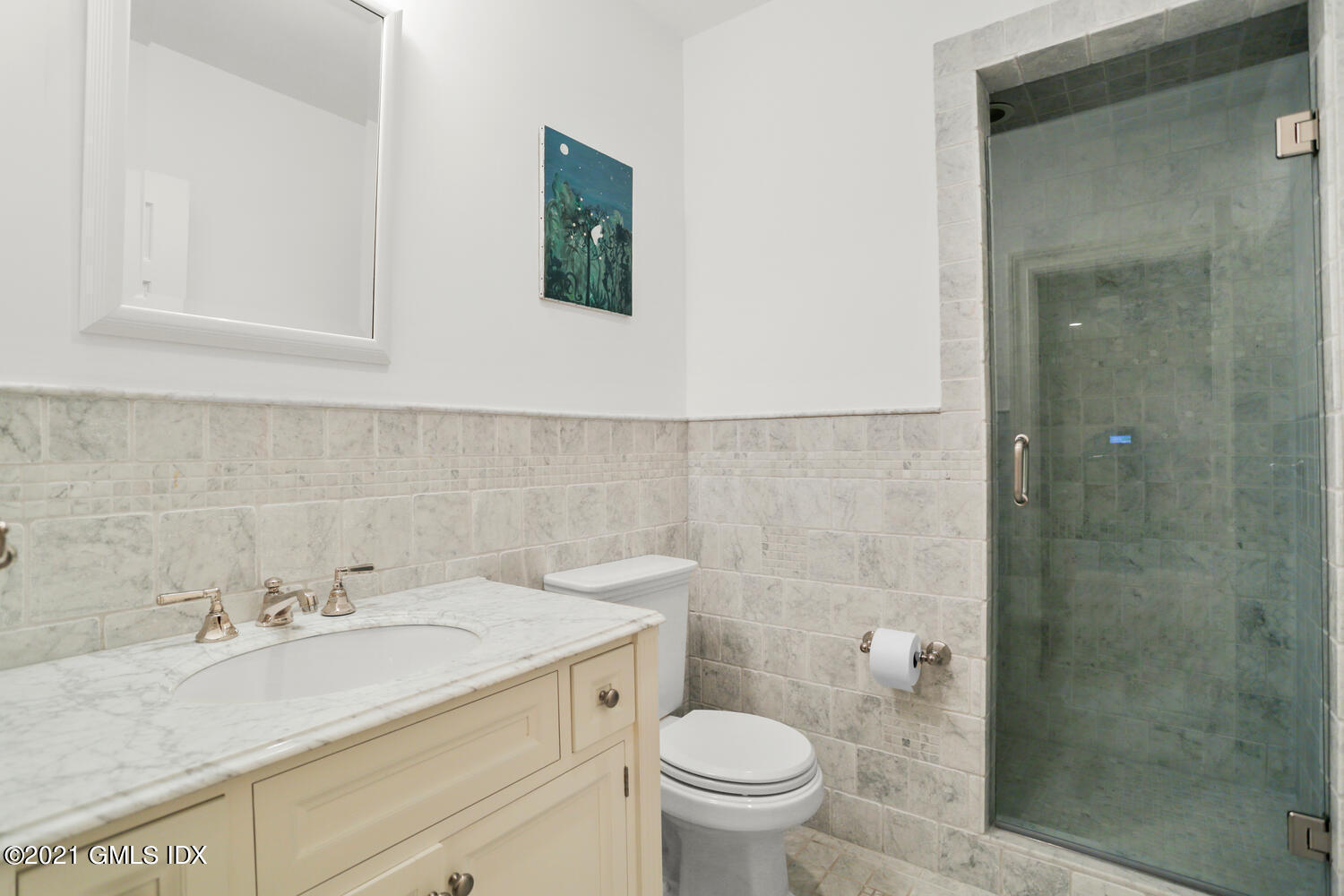 222 Riverside Avenue Riverside, CT 06878 - Photo 47 of 61 a bathroom with a sink toilet and shower