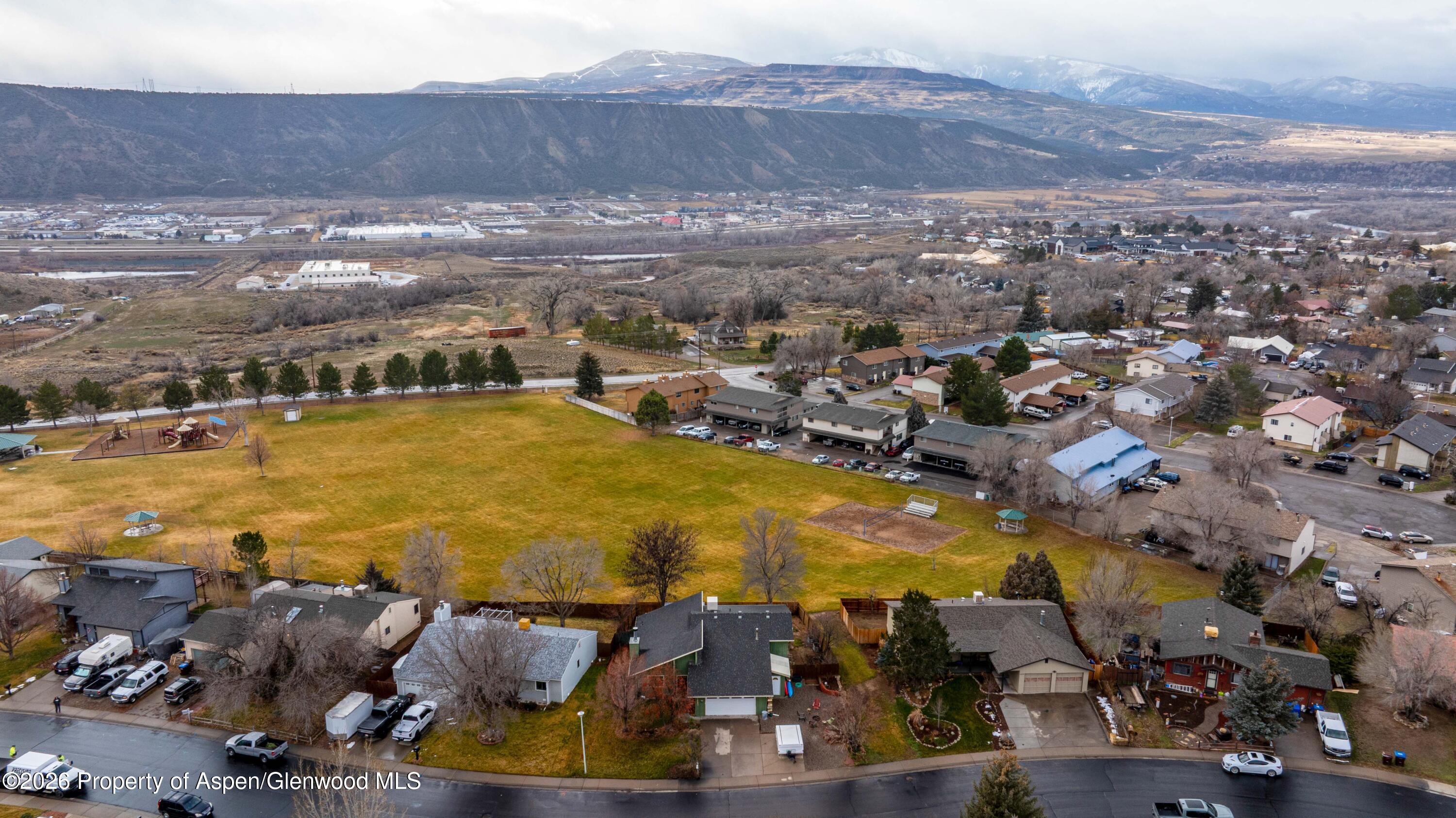 1441 Jays Avenue Rifle, CO 81650 - Photo 23 of 28 an aerial view of residential houses with outdoor space
