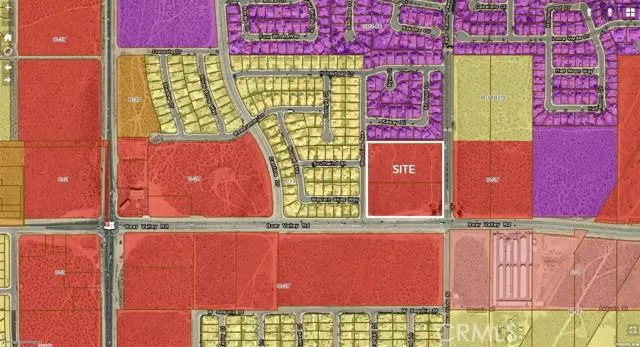 0 Eagle Ranch Victorville, CA 92392 - Photo 3 of 3 a street sign on a wall next to a building