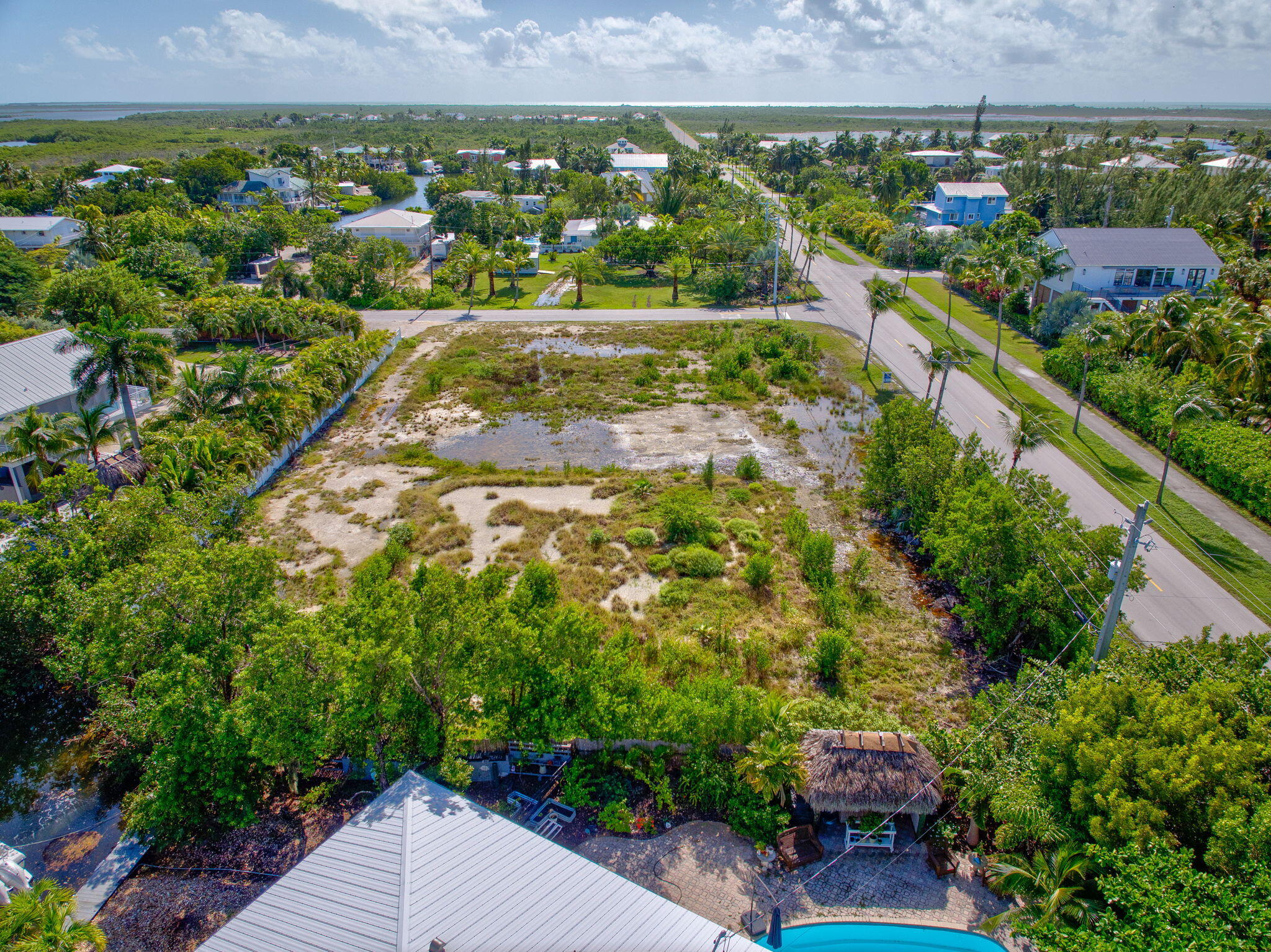 17215 Keystone Road Sugarloaf, FL 33042 - Photo 3 of 17 an aerial view of a house with a yard