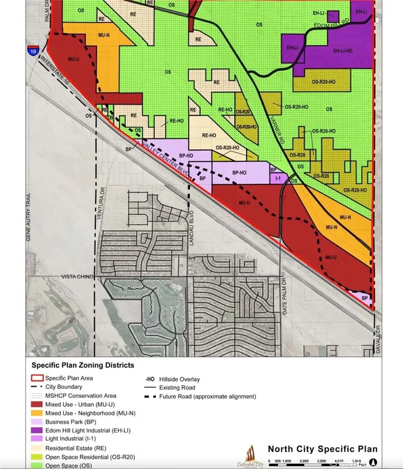 16 Mihalyo Road Desert Hot Springs, CA 92240 - Photo 8 of 13 a picture of a city view