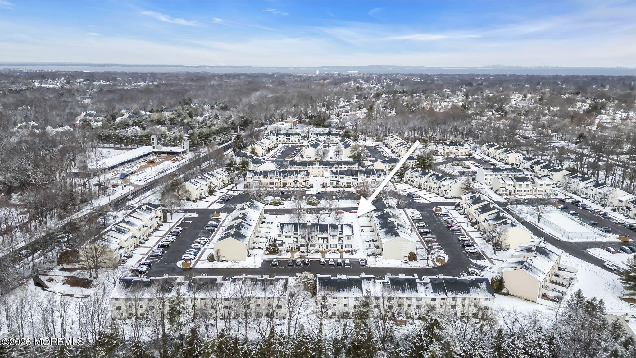375 Middlewood Road Middletown, NJ 07748 - Photo 7 of 36 an aerial view of residential building and front of residential buildings
