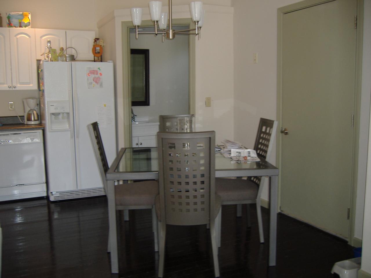 740 Dusty Rock Road Northwest Riner, VA 24149 - Photo 8 of 16 a view of kitchen with furniture and wooden floor