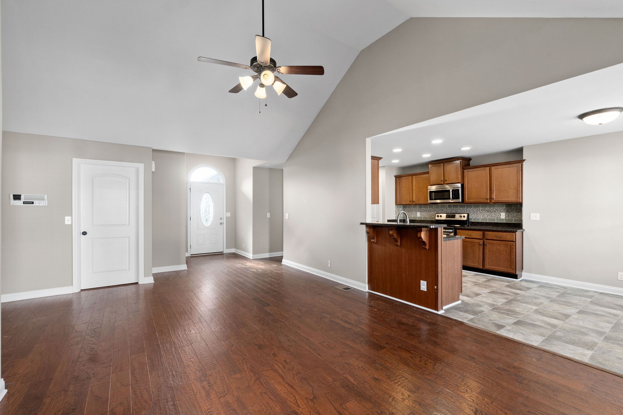 3782 Suiter Road Clarksville, TN 37040 - Photo 10 of 32 a view of kitchen with sink and wooden floor