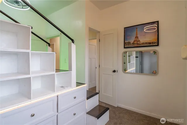 a view of front door