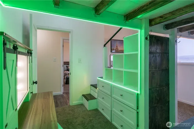 a view of an entrance to house