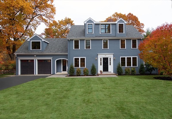 60 Boulder Rd Extension Wellesley, MA 02481 - Photo 1 of 21 a front view of a house with a yard