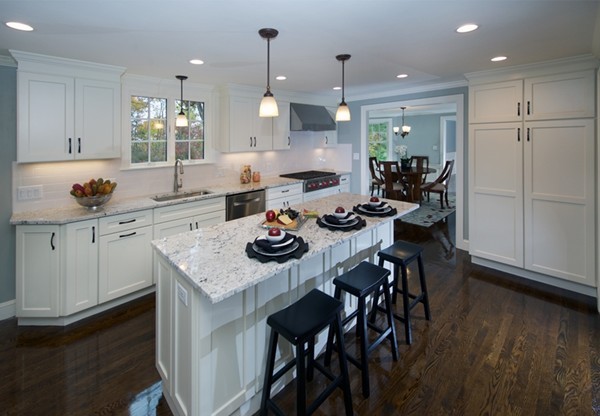 60 Boulder Rd Extension Wellesley, MA 02481 - Photo 7 of 21 a kitchen with a sink cabinets and wooden floor