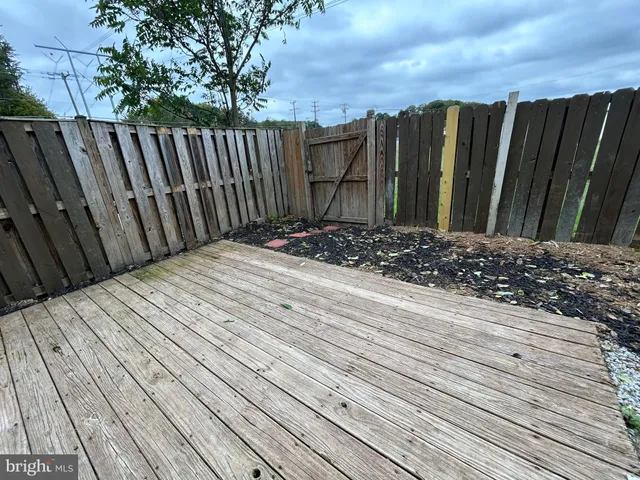 a view of a wooden floor