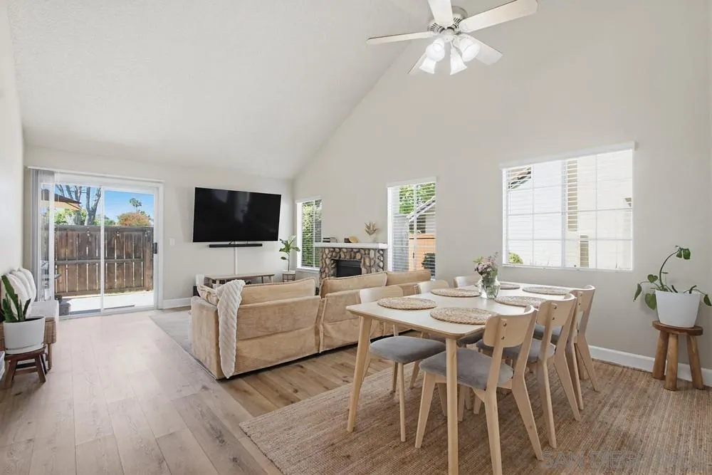 431 Nantucket Escondido, CA 92027 - Photo 7 of 30 a view of a dining room with furniture window and wooden floor