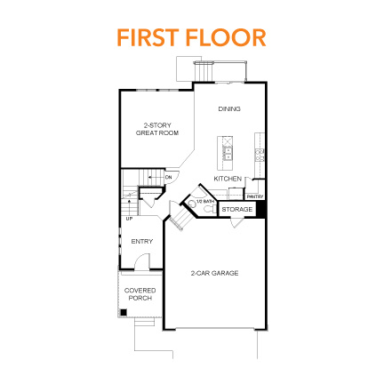 4564 South Redbud Road, Unit 612 Mapleton, UT 84664 - Photo 3 of 4 View of floor plan / room layout