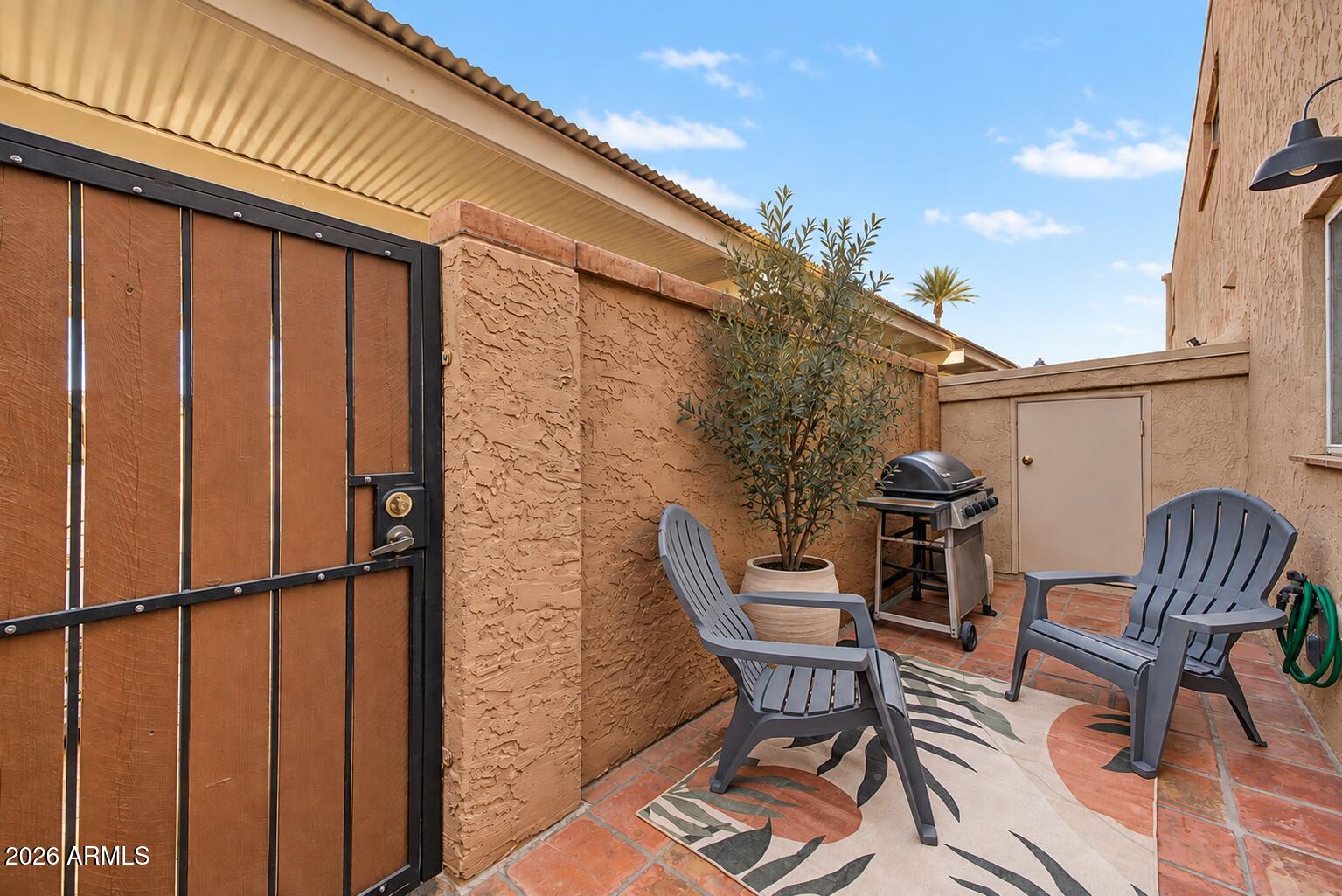 1320 East Bethany Home Road, Unit 54 Phoenix, AZ 85014 - Photo 7 of 32 Private patio