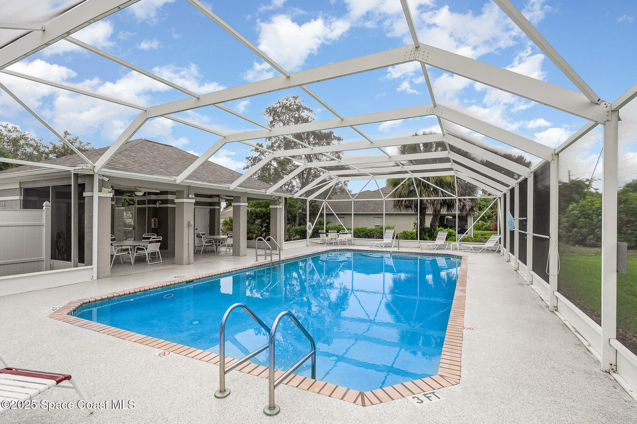 2111 Spring Creek Circle Palm Bay, FL 32905 - Photo 26 of 32 Community Screened Pool