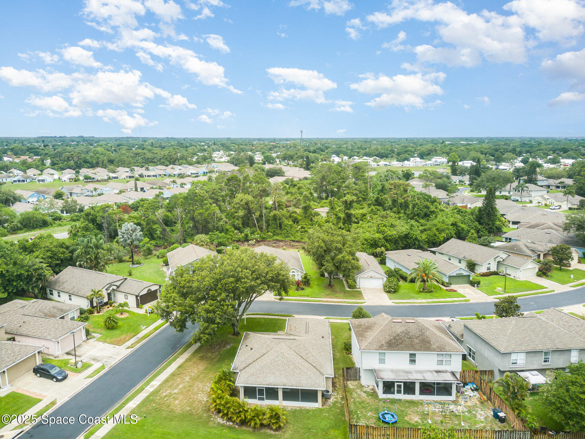 2111 Spring Creek Circle Palm Bay, FL 32905 - Photo 29 of 32 Back of Home
