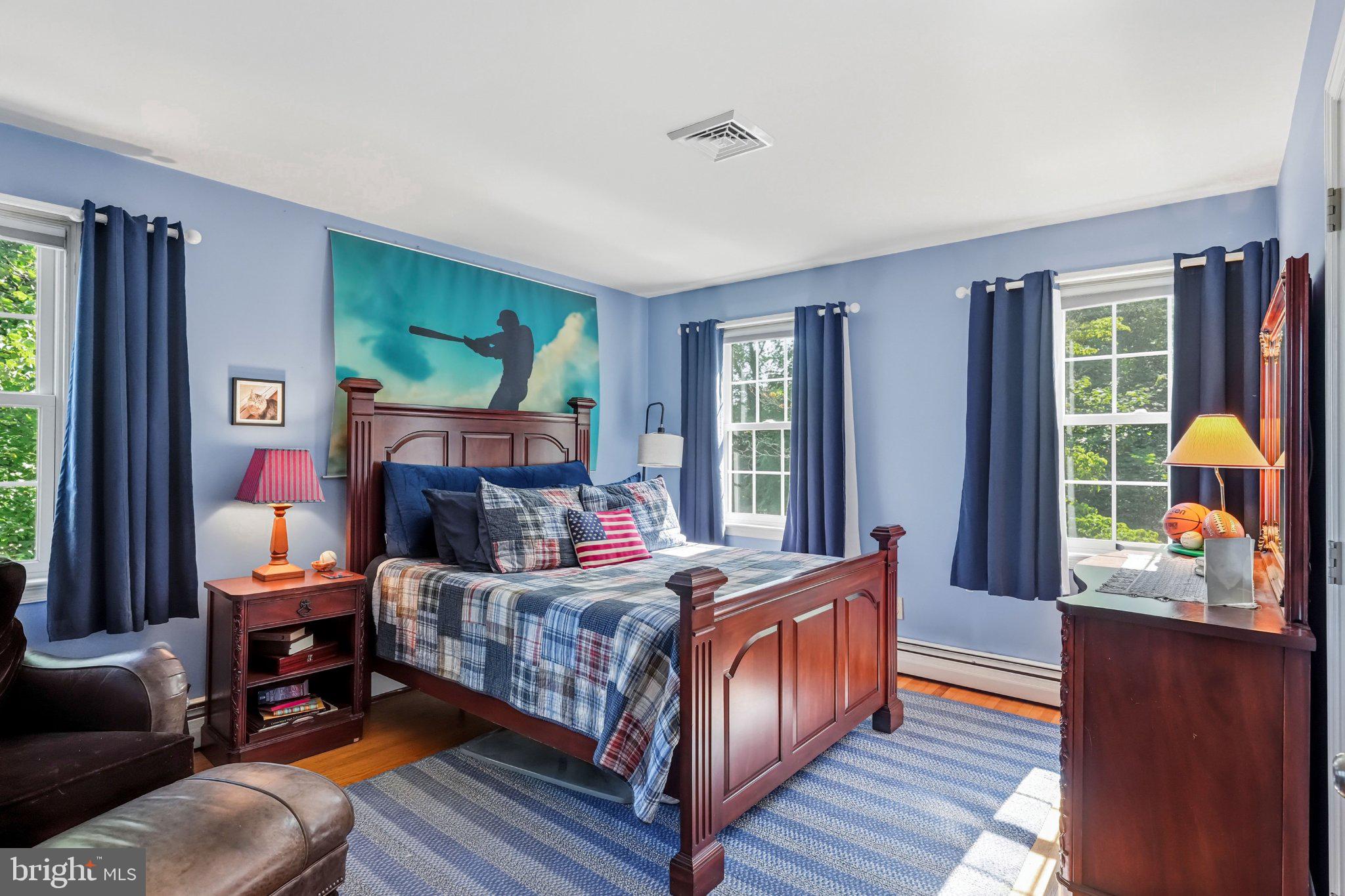630 Leopard Road Berwyn, PA 19312 - Photo 64 of 91 Serene blue bedroom with natural light.