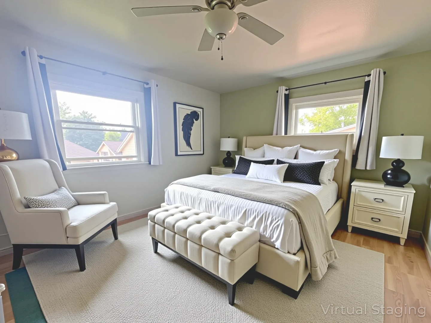 211 Koch Drive Genoa, IL 60135 - Photo 14 of 29 a bedroom with a bed and a couch