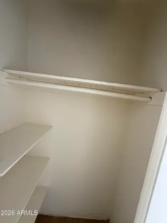 a view of walk in closet