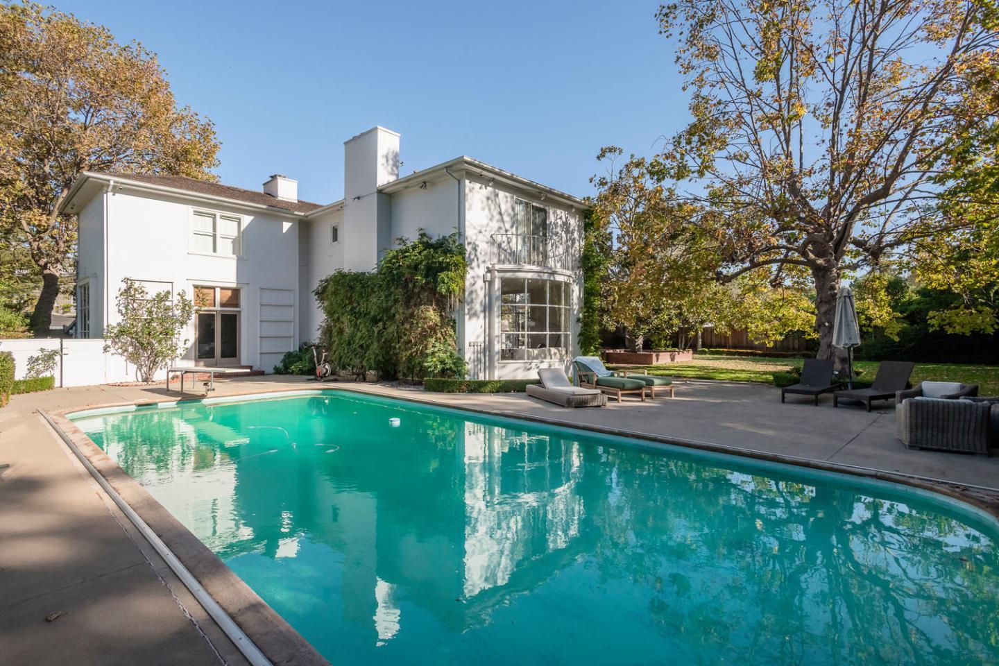 405 Chapin Lane Burlingame, CA 94010 - Photo 15 of 18 a swimming pool view with a outdoor seating