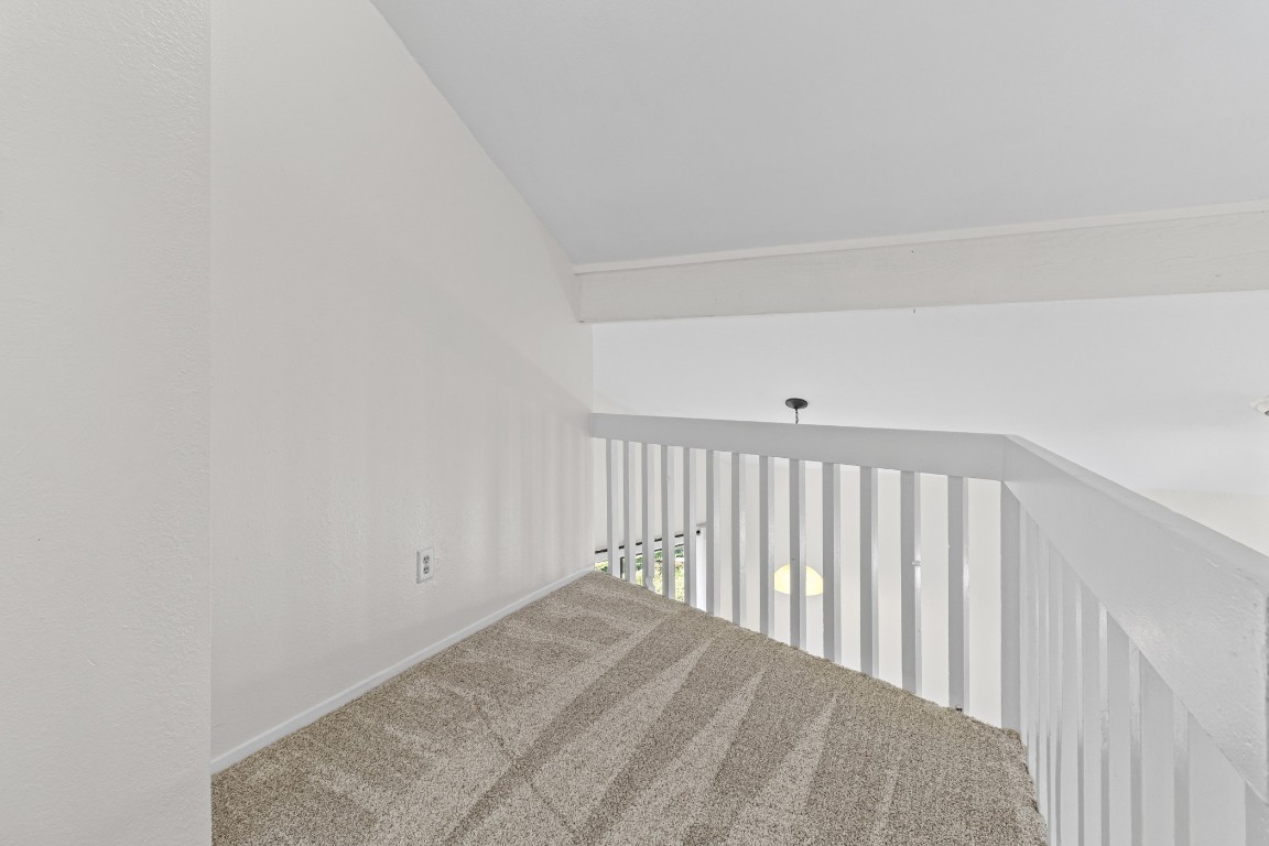 1713 Cinnamon Path, Unit B Austin, TX 78704 - Photo 13 of 32 a view of a hallway