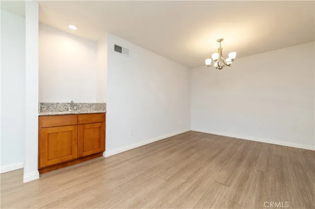 a room with a fireplace